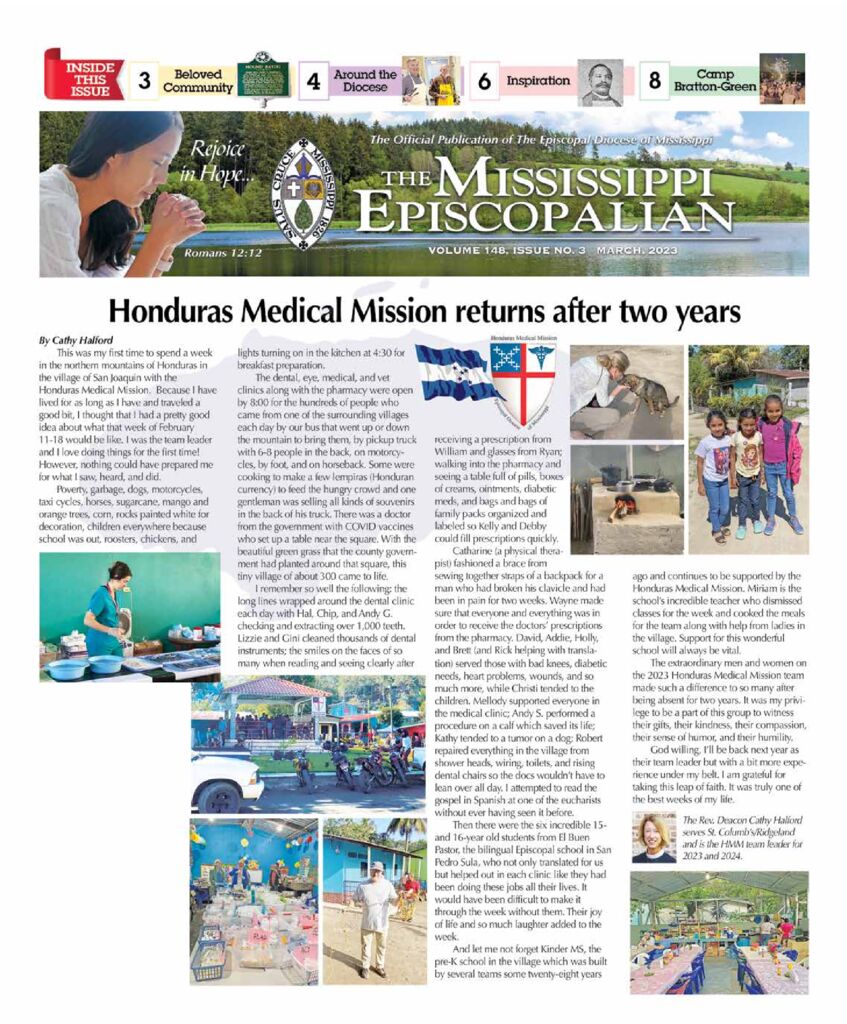 The Mississippi Episcopalian The Official Publication Of The