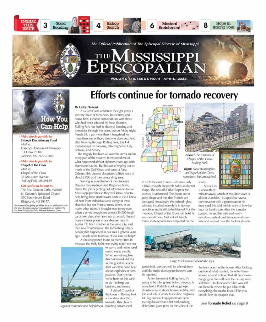 The Mississippi Episcopalian The Official Publication Of The